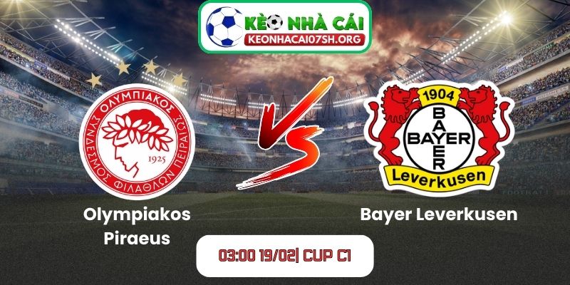 Nhận định bóng đá Olympiakos Piraeus vs Bayer Leverkusen (03:00 19/02| Cup C1): Thử thách bản lĩnh Hy Lạp trước cỗ máy tấn công nước Đức 7 Nhận định bóng đá Olympiakos Piraeus vs Bayer Leverkusen (03:00 19/02| Cup C1)